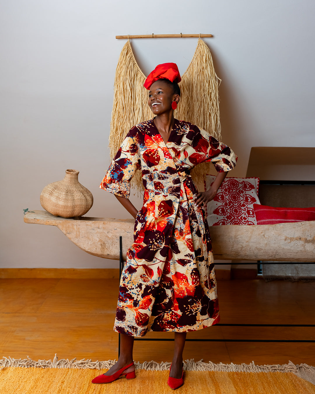 The 'Monet' Wrap Dress
