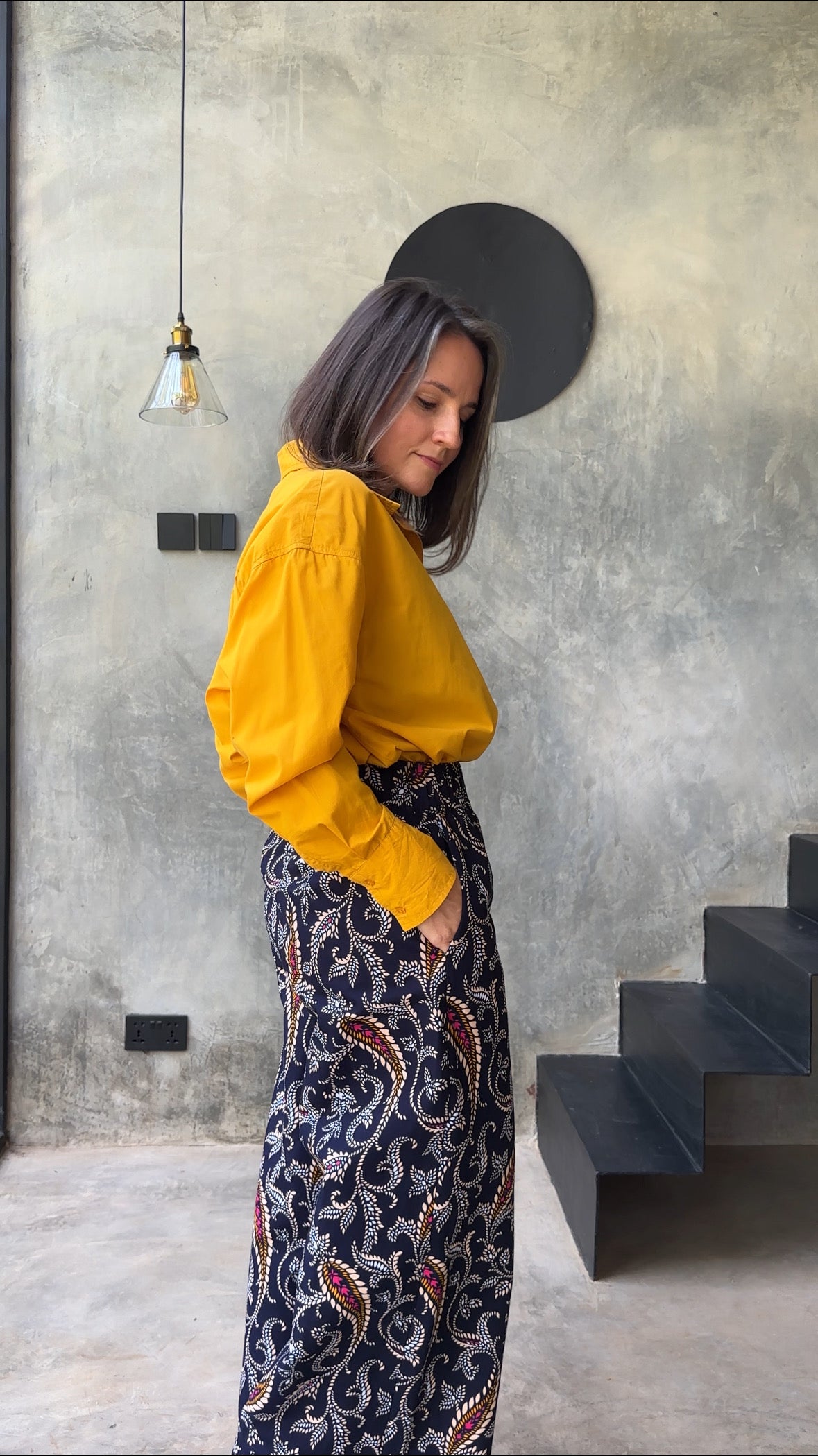 ‘Baroque’ Palazzo Trouser