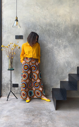 ‘Circle of Life’ Palazzo Trouser