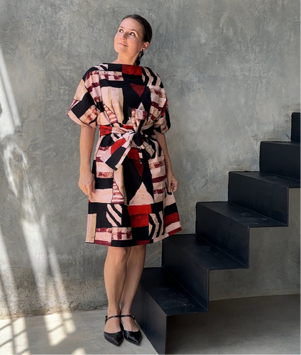 ‘Rhythms’ Rhapsody Dress