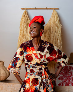 The 'Monet' Wrap Dress
