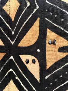 Obsidian earrings