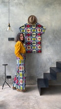 Load image into Gallery viewer, ‘Romance’ Afro Palazzo Trouser