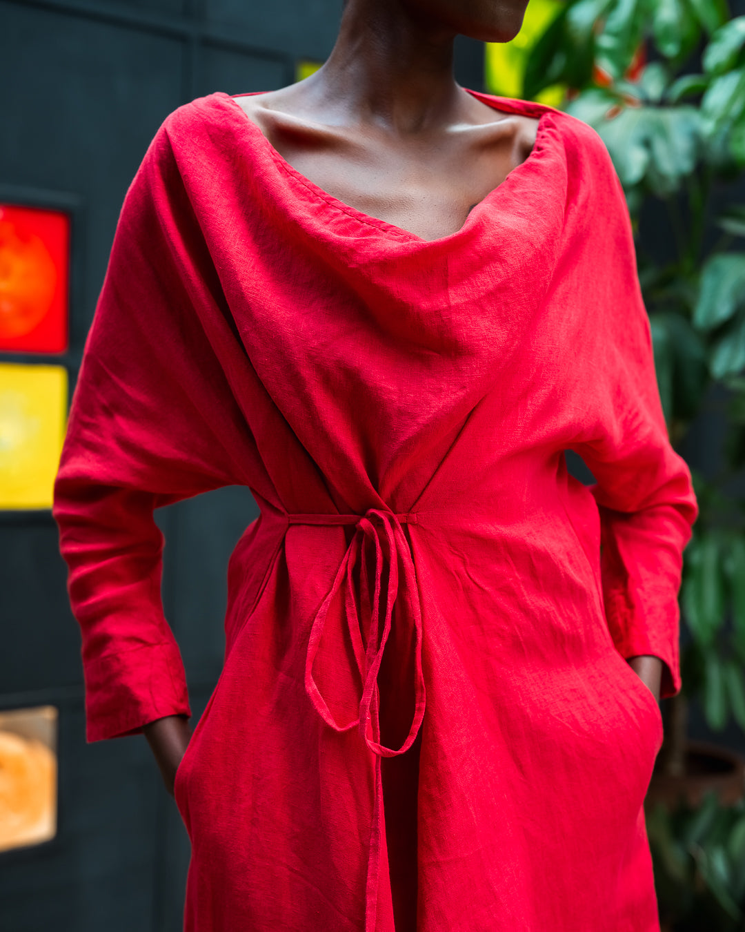 Atarra Linen Dress