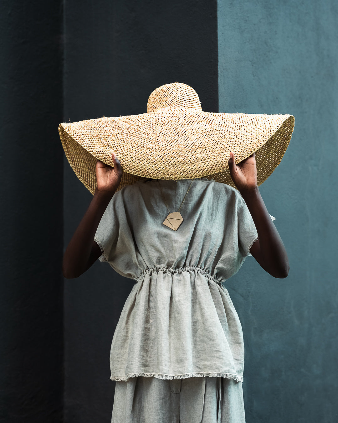 Freya Top Neutral Organic Linen