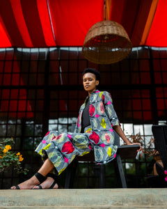 ‘Romance’ Afro Palazzo Trouser