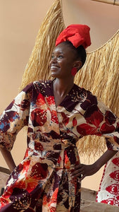 The 'Monet' Wrap Dress