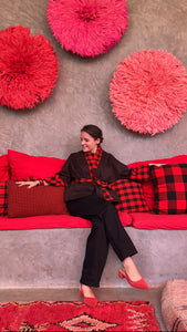 Maasai Shuka Kimono