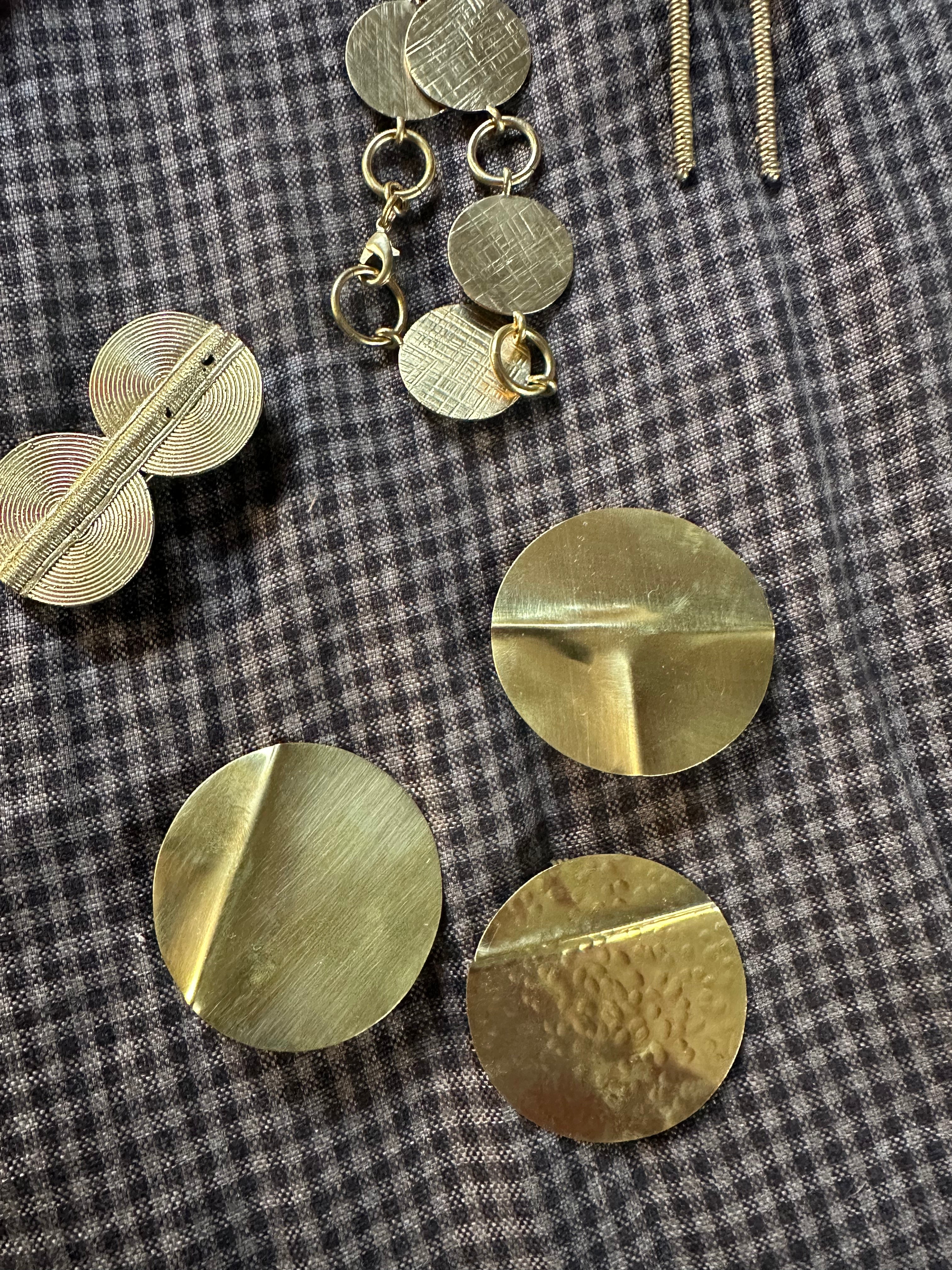 'Ancient’ Brooch Brass