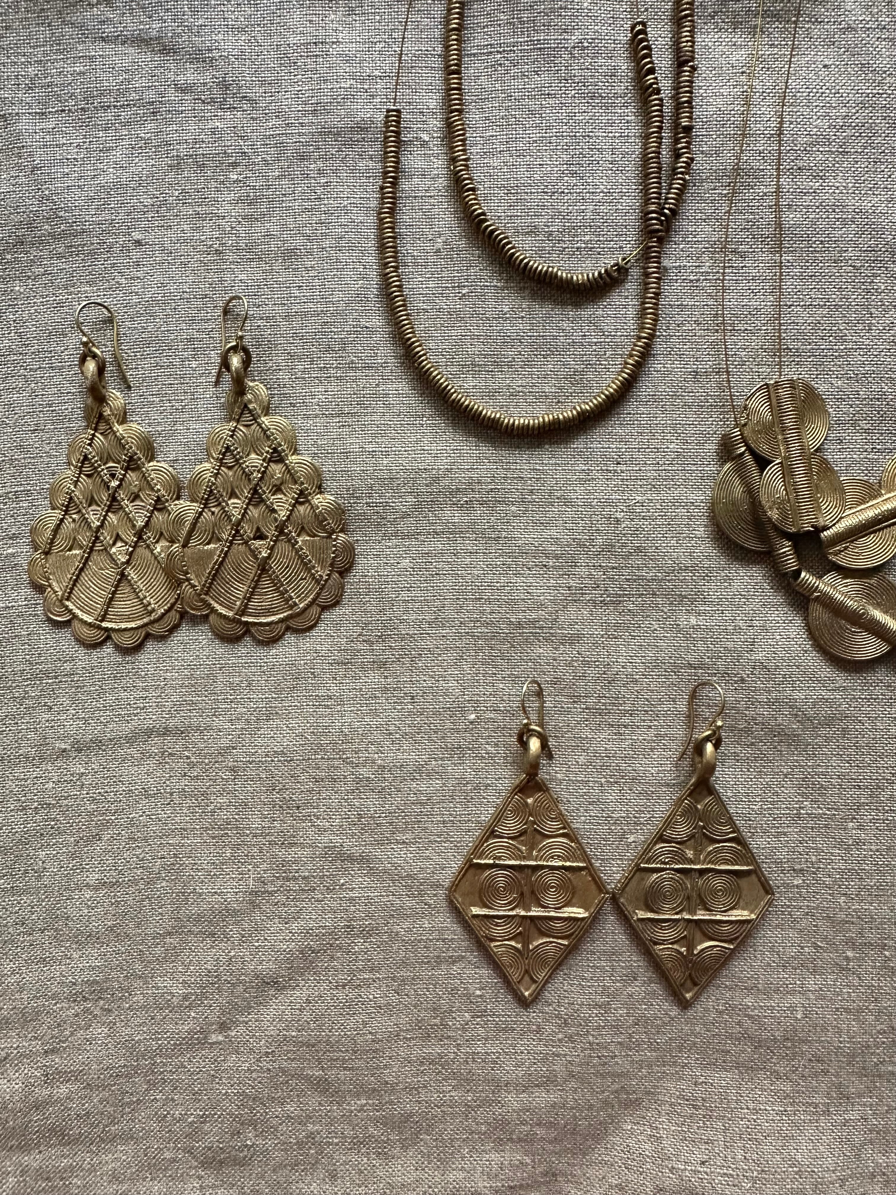 Antique Necklace String