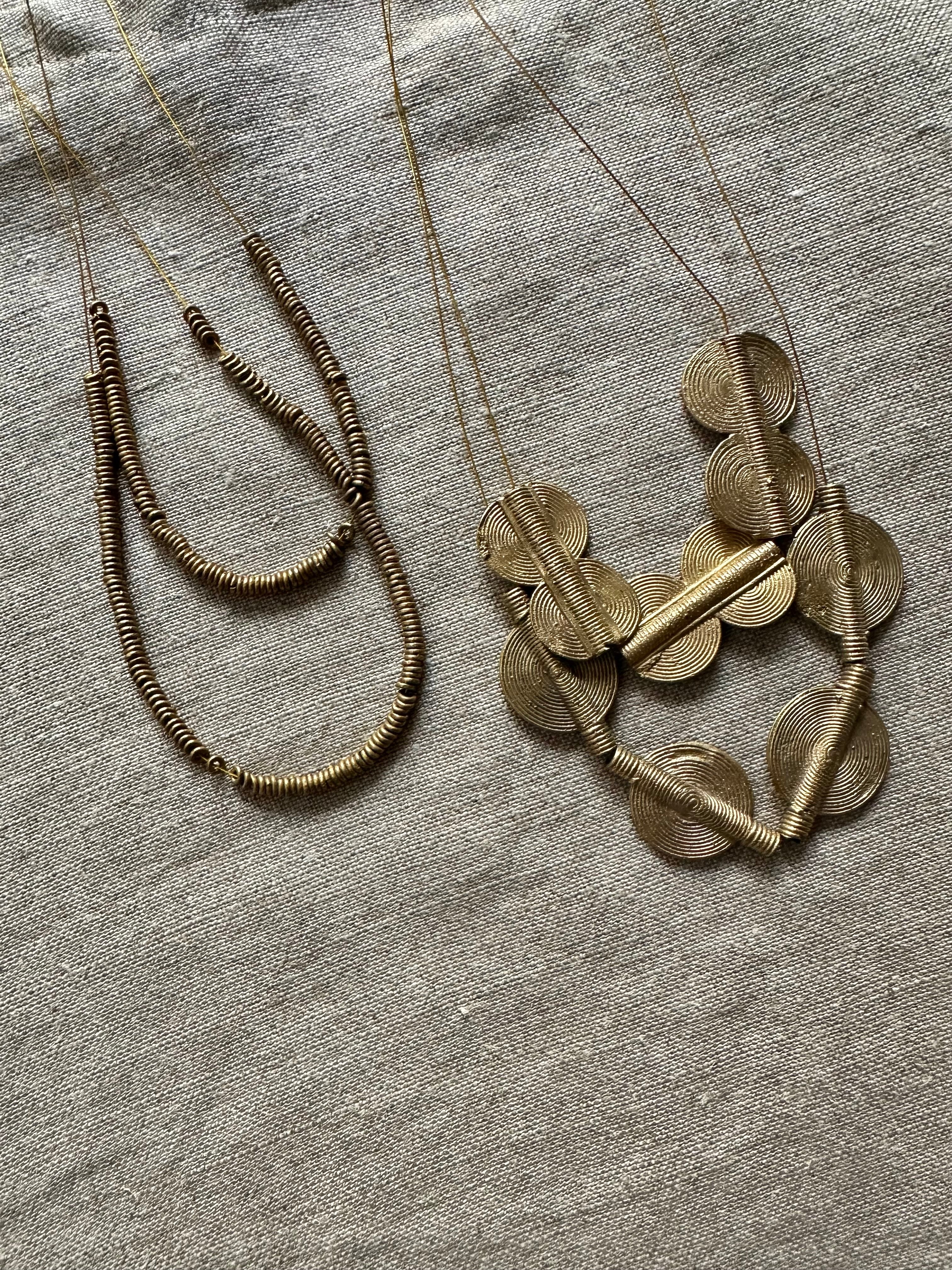 Antique Necklace String