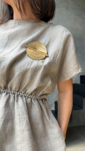 'Ancient’ Brooch Brass