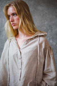 Arria Linen Shirt Neutral