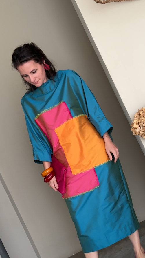 Tokyo Patchwork Dress