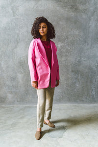 ‘Plains of Mara’ Reversible Coat Pink