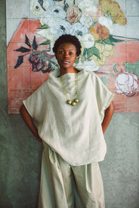 Tierra Top Organic Linen Neutral